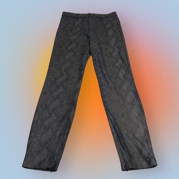 ZARA TRAFALUC Women’s Small Snake Skin Legging - Picture 3 of 5